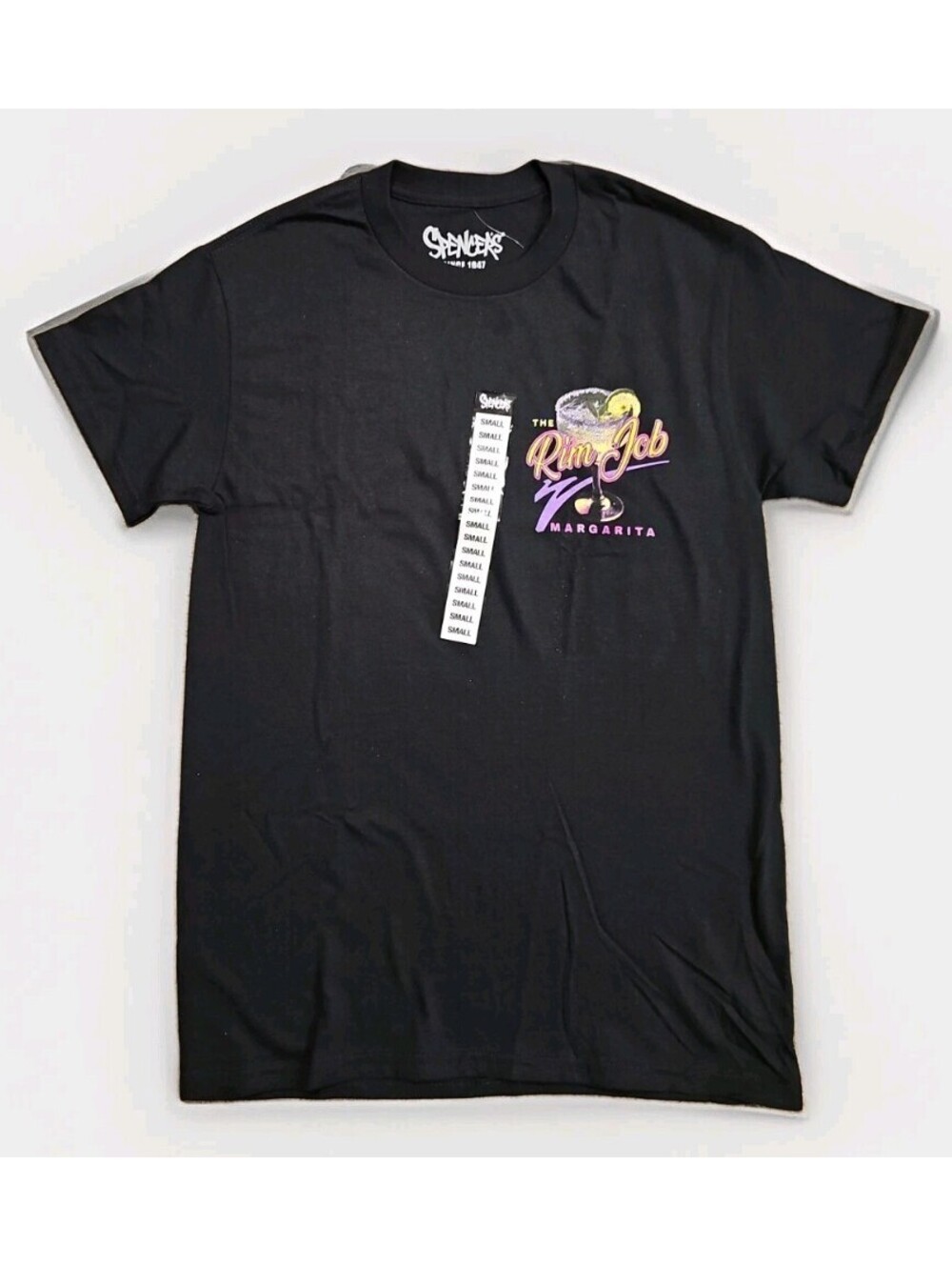 Spencer's 'Margarita Rim Job' Tee Size S (171)